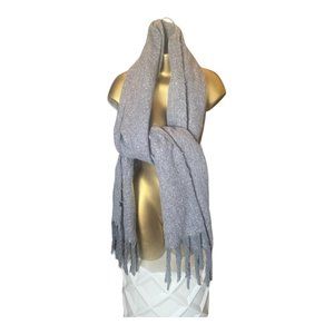 Treasure & Bond Chunky Gray Scarf